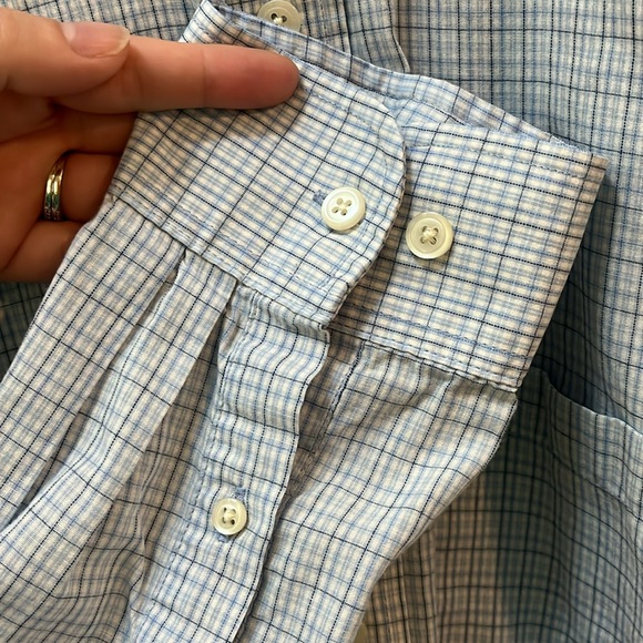 Blue button down dress shirt - Picture 4 of 10